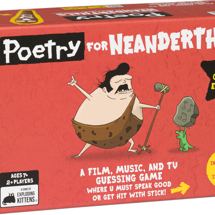 Poetry for Neanderthals Pop Culture Edition - EN