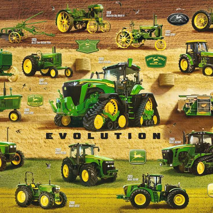 Dit is een foto van het spel Het erfgoed van John Deere - 1000 stukjes te koop bij Speldorado Spellenwinkel Delft