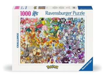 Dit is een foto van het spel Pokémon , Challenge - 1000 stukjes te koop bij Speldorado Spellenwinkel Delft