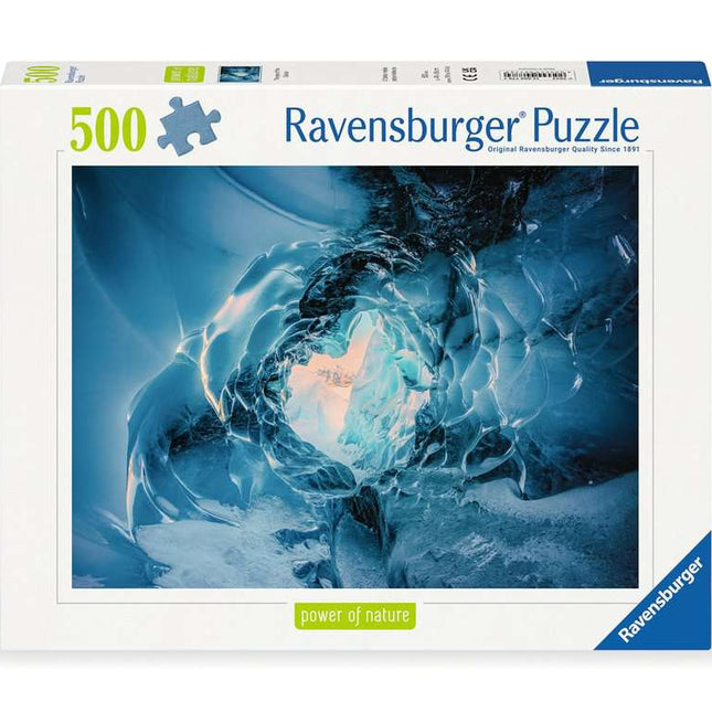 Dit is een foto van het spel Im Auge des Gletschers - 500 stukjes te koop bij Speldorado Spellenwinkel Delft