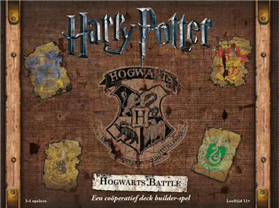 Dit is een foto van het spel Harry Potter Hogwarts Battle nl te koop bij Speldorado Spellenwinkel Delft