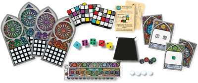 Dit is een foto van het spel Sagrada NL te koop bij Speldorado Spellenwinkel Delft