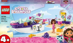 10786 Gabby's Dollhouse Vertroetelschip van Gabby en Meerminkat