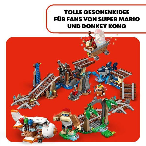 71425 Super Mario Uitbreidingsset: Diddy Kongs mijnwagenrit