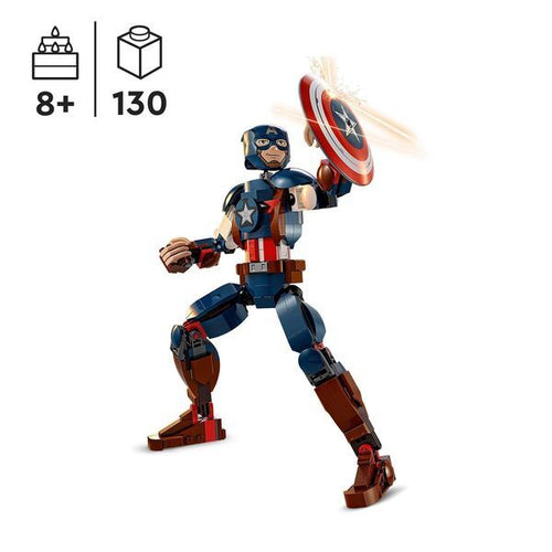 76258 Captain America Figuur