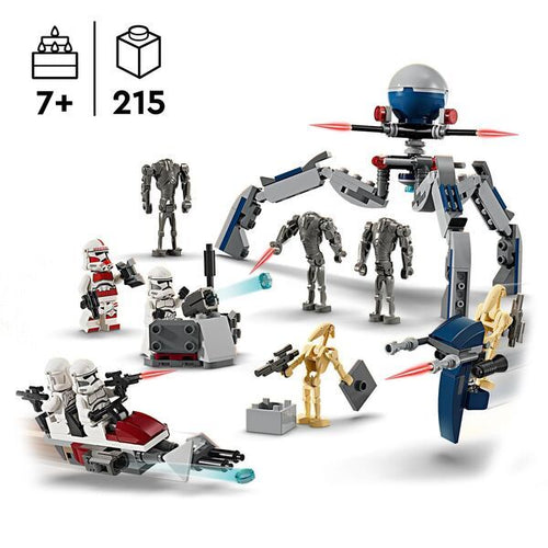 75372 Clone Trooper & Battle Droid Battle