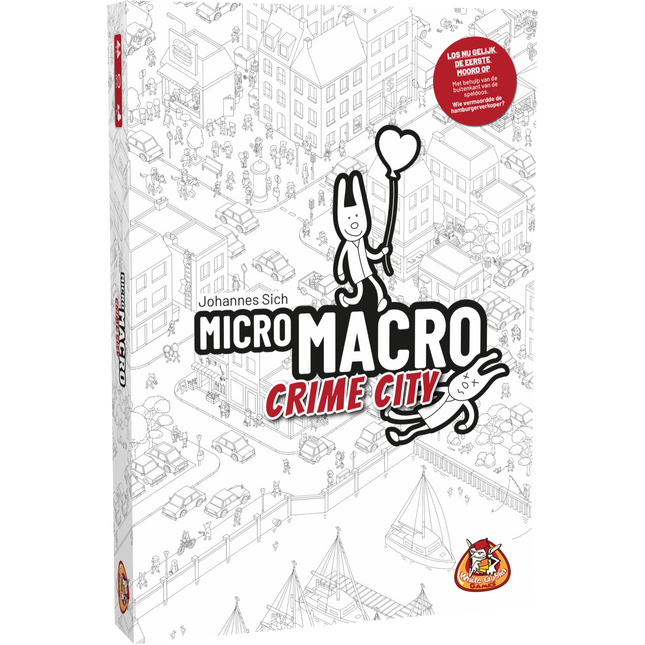 Dit is een foto van het spel Micro Macro Crime City te koop bij Speldorado Spellenwinkel Delft