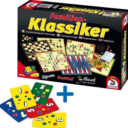 Dit is een foto van het spel Spellendoos Met Ligretto te koop bij Speldorado Spellenwinkel Delft
