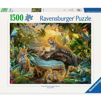 Luipaarden in de jungle - 1500 stukjes