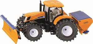 Traktor met bulldozer en strooier, 31246652 van Vedes te koop bij Speldorado !