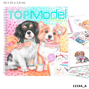 Create your TOPModel Doggy kleurboek, 12164 van Depeche te koop bij Speldorado !