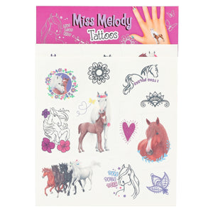 Miss Melody tattoos, 0012599 van Depeche te koop bij Speldorado !