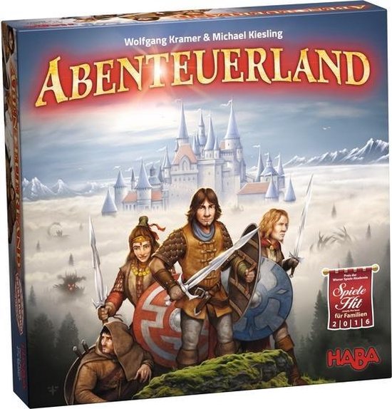 Dit is een foto van het spel Haba Strategiespel Abenteuerland (du) te koop bij Speldorado Spellenwinkel Delft