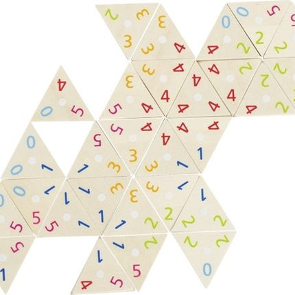 Goki Houten Tri-Domino Spel