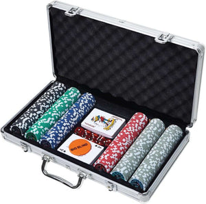 Poker-Set im Aluminiumkoffer, 300 Chips, 61151907 van Vedes te koop bij Speldorado !