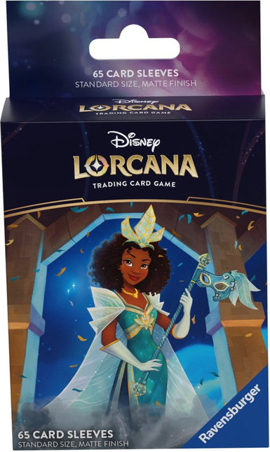 Dit is een foto van het spel Disney Lorcana TCG Tiana sleeves te koop bij Speldorado Spellenwinkel Delft