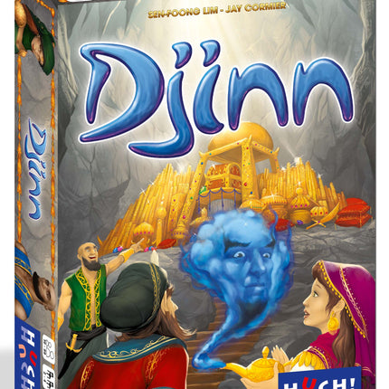 Dit is een foto van het spel Djinn te koop bij Speldorado Spellenwinkel Delft