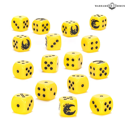 Dit is een foto van het spel age of sigmar: gloomspite gitz dice te koop bij Speldorado Spellenwinkel Delft