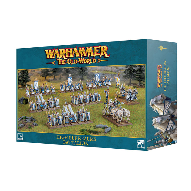 Dit is een foto van het spel battalion: high elf realms te koop bij Speldorado Spellenwinkel Delft