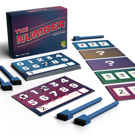 Dit is een foto van het spel The Number - EN te koop bij Speldorado Spellenwinkel Delft