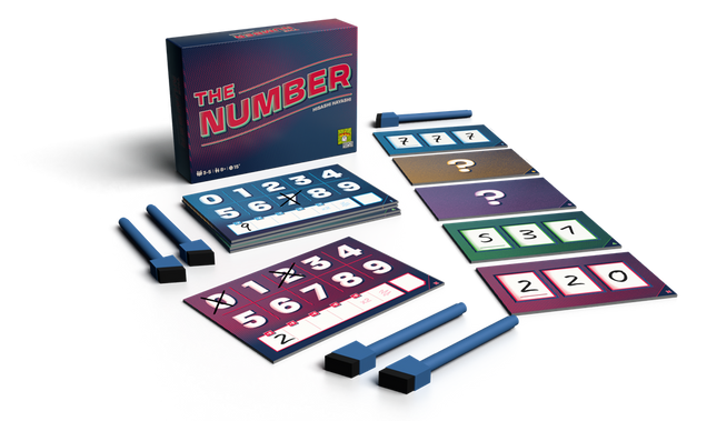 Dit is een foto van het spel The Number - EN te koop bij Speldorado Spellenwinkel Delft
