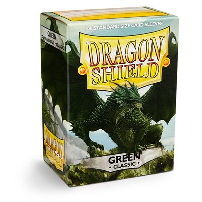 Sleeves - Green (100ct) - Dragon Shield