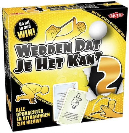 Dit is een foto van het spel Wedden dat je het kan 2 te koop bij Speldorado Spellenwinkel Delft