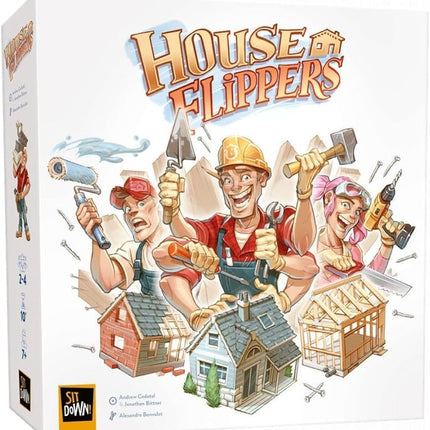Dit is een foto van het spel House Flippers te koop bij Speldorado Spellenwinkel Delft