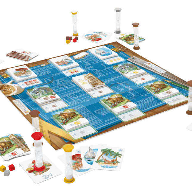 Dit is een foto van het spel House Flippers te koop bij Speldorado Spellenwinkel Delft