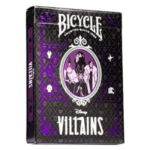 Bicycle Disney Villains Green & Purple