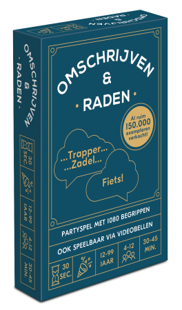 Dit is een foto van het spel Omschrijven & Raden te koop bij Speldorado Spellenwinkel Delft