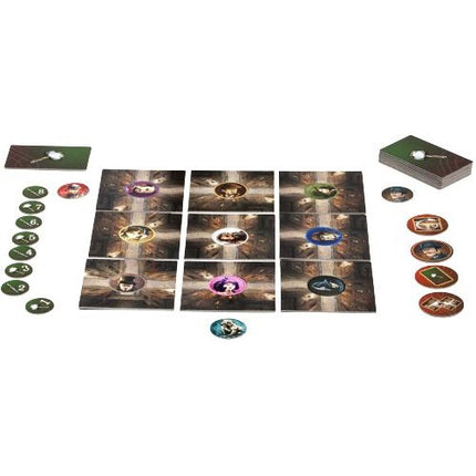 Dit is een foto van het spel Mr.Jack Pocket-kaartspel, Hurrican Games te koop bij Speldorado Spellenwinkel Delft