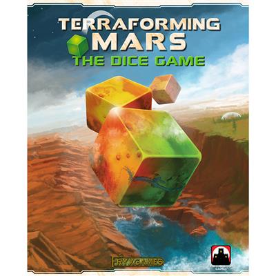 Dit is een foto van het spel Terraforming mars; Dice game - EN te koop bij Speldorado Spellenwinkel Delft