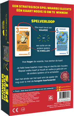 Dit is een foto van het spel Power hungry Pets te koop bij Speldorado Spellenwinkel Delft