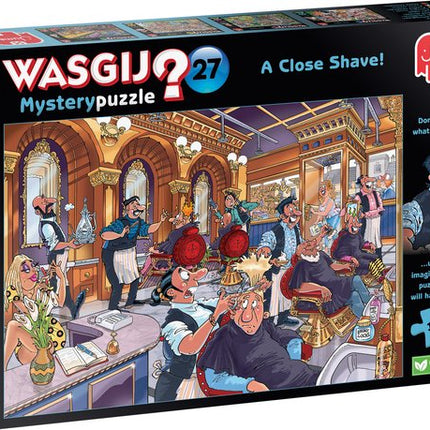 Dit is een foto van het spel Mystery 27 - Nieuwe titel van Jan van Haasteren te koop bij Speldorado Spellenwinkel Delft