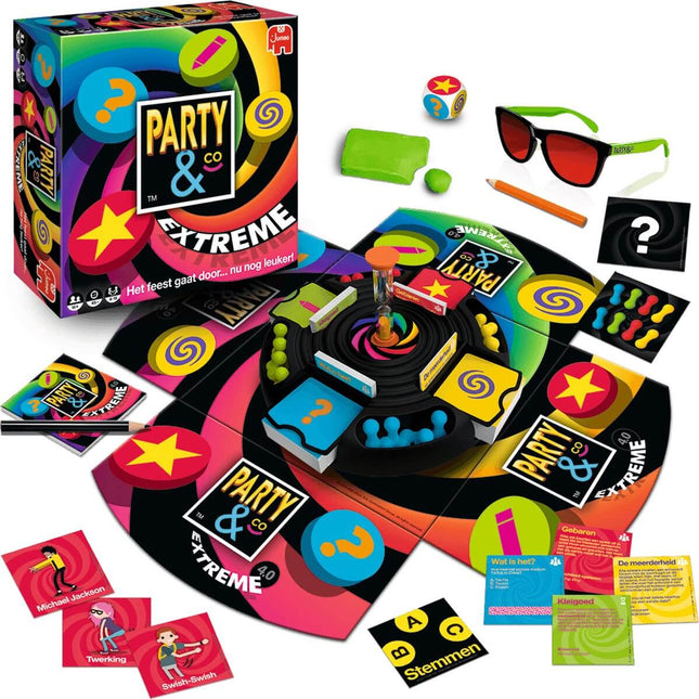 Dit is een foto van het spel Party & Co. Extreme te koop bij Speldorado Spellenwinkel Delft