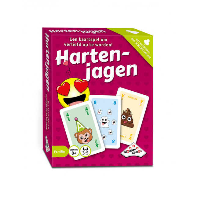 Dit is een foto van het spel Hartenjagen te koop bij Speldorado Spellenwinkel Delft