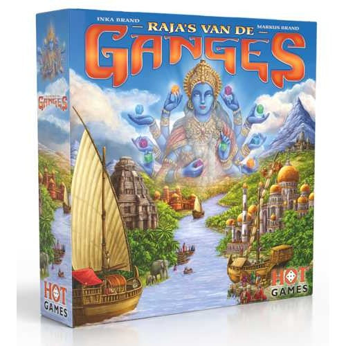 Dit is een foto van het spel Rajas of the Ganges te koop bij Speldorado Spellenwinkel Delft