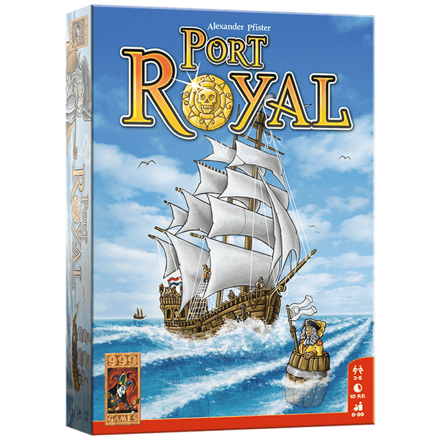 Dit is een foto van het spel Port Royal te koop bij Speldorado Spellenwinkel Delft