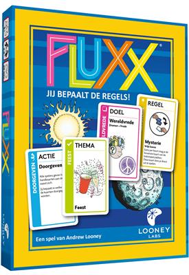 Dit is een foto van het spel Fluxx 5.0 NL te koop bij Speldorado Spellenwinkel Delft
