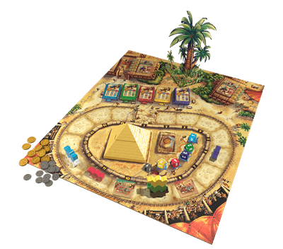 Dit is een foto van het spel Camel Up NL te koop bij Speldorado Spellenwinkel Delft