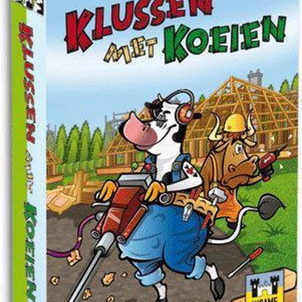 Dit is een foto van het spel klussen met koeien te koop bij Speldorado Spellenwinkel Delft