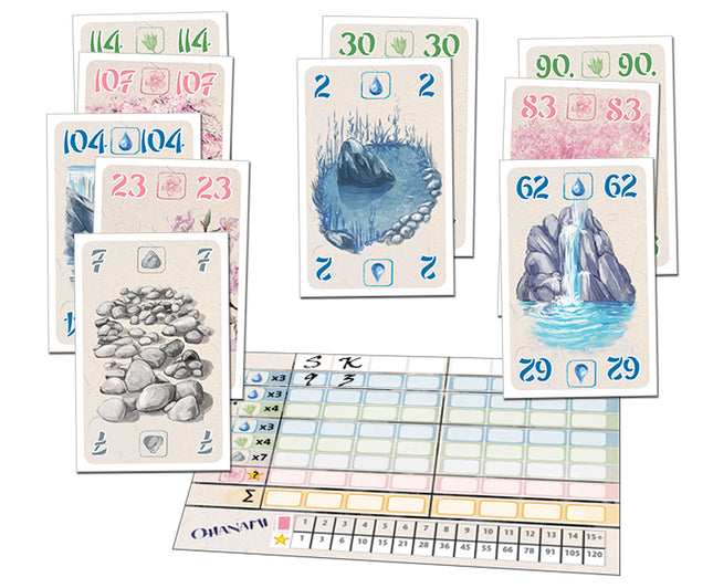 Dit is een foto van het spel Ohanami te koop bij Speldorado Spellenwinkel Delft