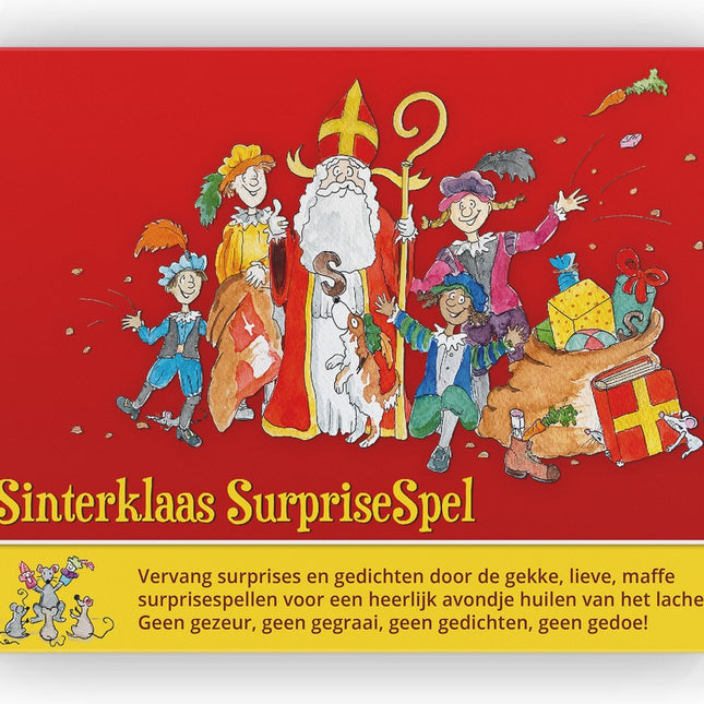 Sinterklaas Surprisespel - pakjesavond partygame voor de hele familie - 3+