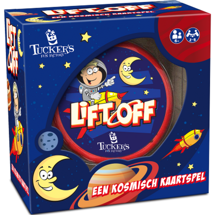 Dit is een foto van het spel Lift Off te koop bij Speldorado Spellenwinkel Delft
