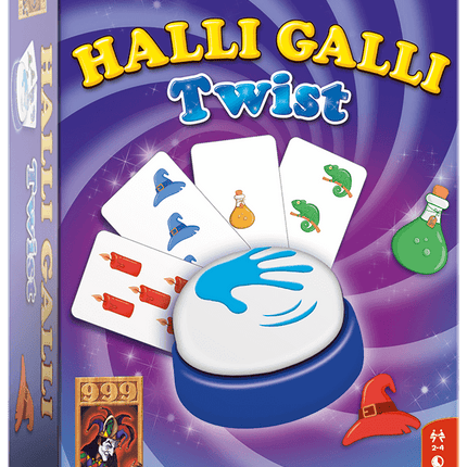 Dit is een foto van het spel Halli Galli Twist te koop bij Speldorado Spellenwinkel Delft