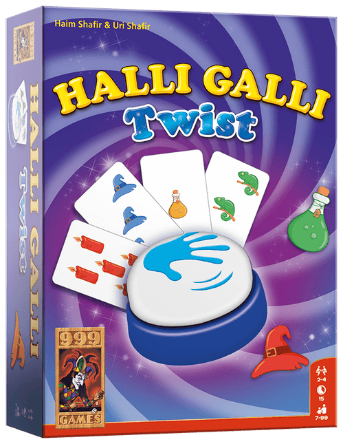 Dit is een foto van het spel Halli Galli Twist te koop bij Speldorado Spellenwinkel Delft