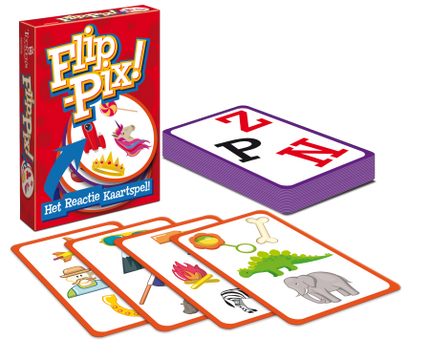 Dit is een foto van het spel Flip Pix te koop bij Speldorado Spellenwinkel Delft