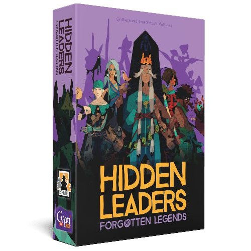 Dit is een foto van het spel Hidden Leaders uitbr Forgotten Legends te koop bij Speldorado Spellenwinkel Delft