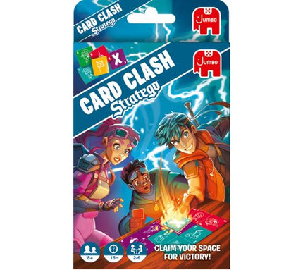 Dit is een foto van het spel Stratego Card Clash te koop bij Speldorado Spellenwinkel Delft